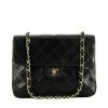 Chanel  Mini Timeless small model  shoulder bag  in black quilted leather - 360 thumbnail