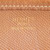 Hermès  Evelyne shoulder bag  in gold Courchevel leather - Detail D3 thumbnail