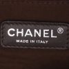 Sac cabas Chanel  Deauville en toile marron et cuir beige - Detail D9 thumbnail