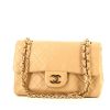 Chanel  Timeless Petit shoulder bag  in beige quilted leather - 360 thumbnail