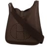 Hermès  Evelyne shoulder bag  in brown leather taurillon clémence - 00pp thumbnail