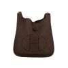 Hermès  Evelyne shoulder bag  in brown leather taurillon clémence - 360 thumbnail