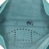 Hermès  Evelyne small model  shoulder bag  in Bleu Atoll epsom leather - Detail D2 thumbnail