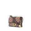 Bolso de mano Dior  30 Montaigne en lona Monogram Oblique color burdeos - 00pp thumbnail