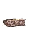 Dior  30 Montaigne handbag  in burgundy monogram canvas Oblique - Detail D5 thumbnail