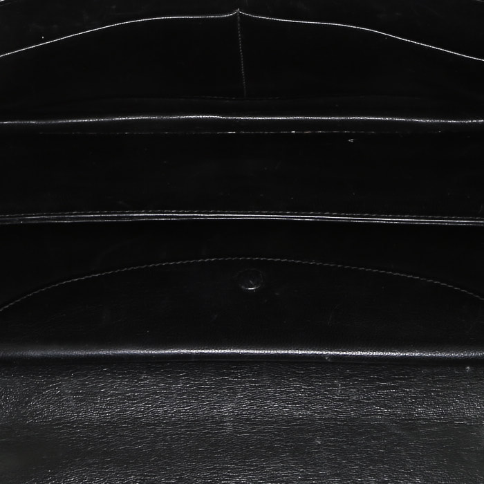 Borsa Hermès  Vintage in coccodrillo nero - Detail D2