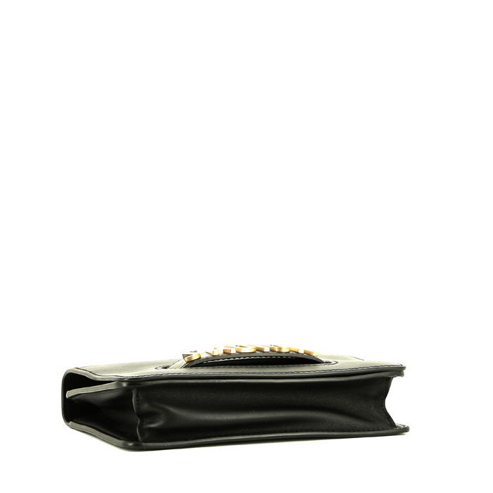Bolso de mano Dior  J'Adior en cuero negro - Detail D5