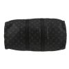 Louis Vuitton  Keepall 45 travel bag  in grey monogram canvas  and black leather - Detail D4 thumbnail