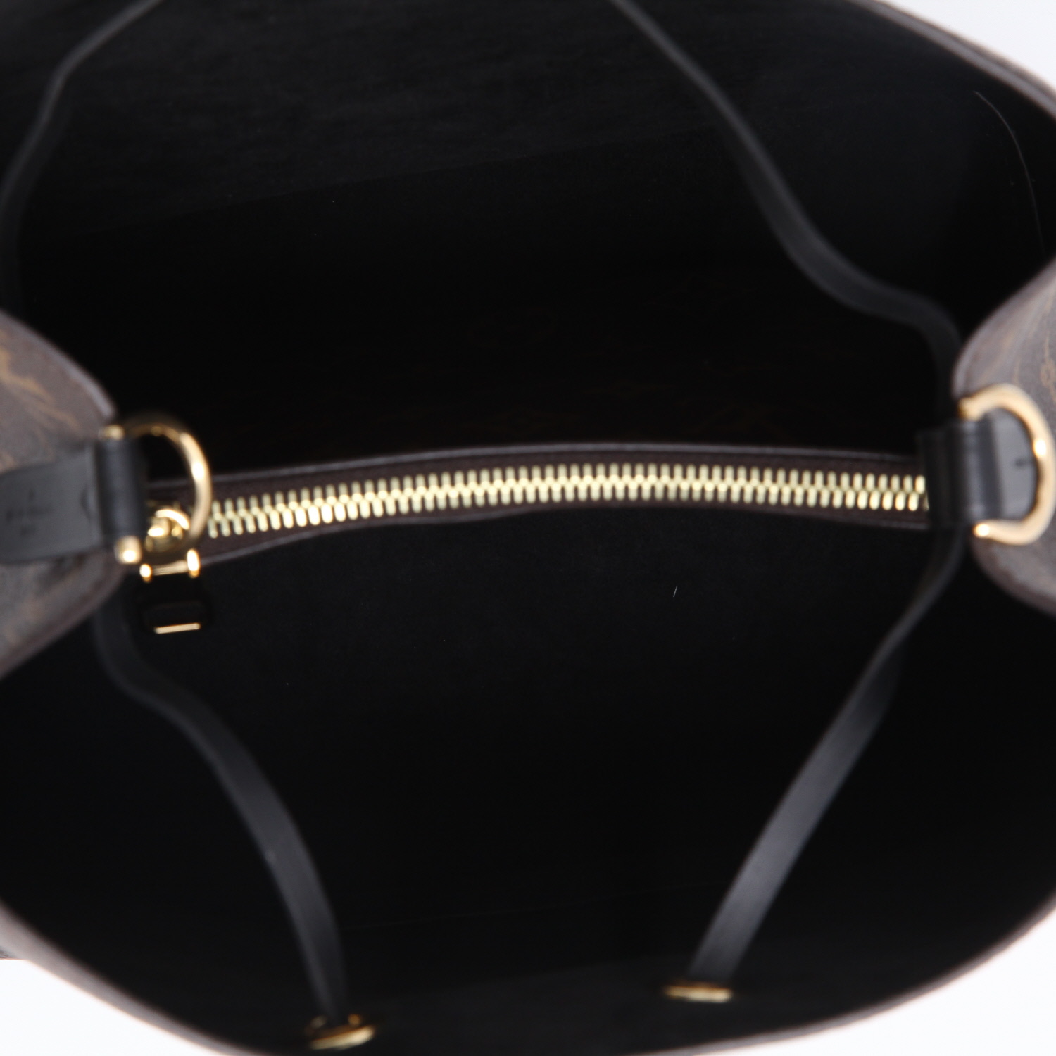 Borsa a spalla Louis Vuitton  NéoNoé in tela monogram e pelle nera - Detail D8