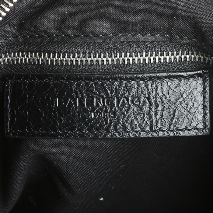 Borsa Balenciaga  Work in pelle nera - Detail D4