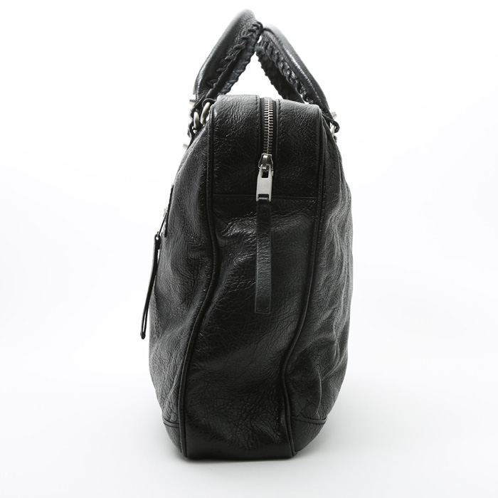 Borsa Balenciaga  Work in pelle nera - Detail D6