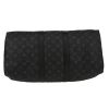 Louis Vuitton  Keepall 45 travel bag  in grey Graphite monogram canvas  and black leather - Detail D4 thumbnail