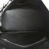 Bolso de mano Hermes Haut à Courroies en cuero box negro - Detail D2 thumbnail