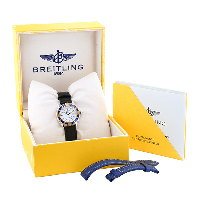 Breitling Lady J Class  in stainless steel and gold plated Ref: Breitling - D52065  Circa 1994
