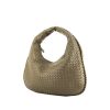 Bottega Veneta  Veneta handbag  in taupe intrecciato leather - 00pp thumbnail