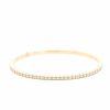 Chopard Ice Cube bangle in pink gold and diamonds - 360 thumbnail