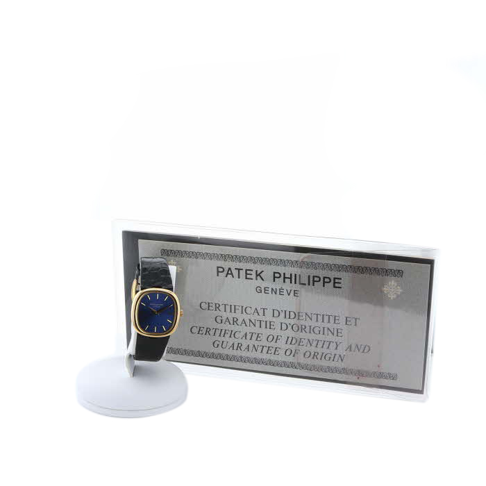 Montre Patek Philippe Ellipse Lady en or jaune Ref: Patek Philippe - 4223  Vers 1980 - Detail D2