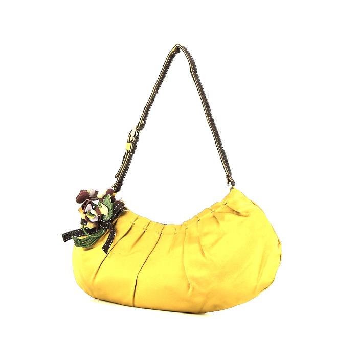 Prada, Yellow Hobo Bag