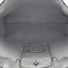 Fendi  Selleria shopping bag  in silver leather - Detail D2 thumbnail
