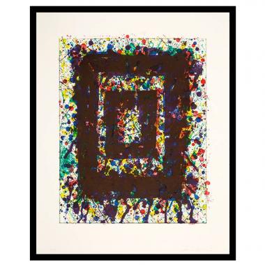 Sam Francis, "SF-230, Concert Hall Set I", lithographie en couleurs sur papier, signée et justifiée, de 1977