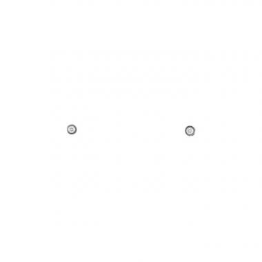 Paire de boucles d'oreilles Cartier Cartier d'Amour XS en or blanc et diamants