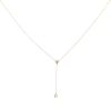 Tiffany & Co Diamonds By The Yard necklace in yellow gold and diamonds - 00pp thumbnail