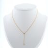 Tiffany & Co Diamonds By The Yard necklace in yellow gold and diamonds - 360 thumbnail