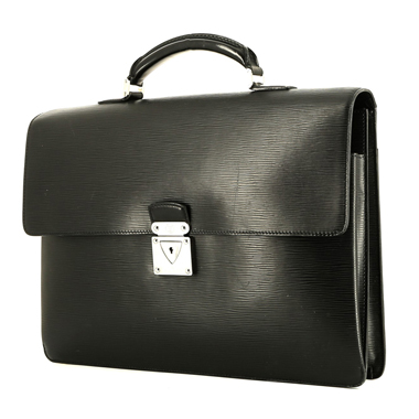 Louis Vuitton Pilot Briefcase Black autres Cuirs