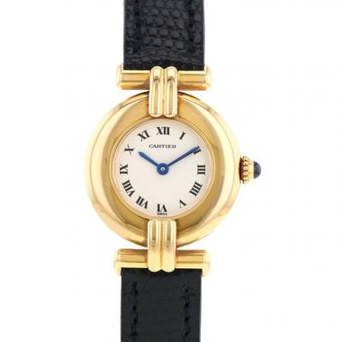 Montre Cartier Colisee en or jaune Ref: Cartier - 3298  Vers 1990
