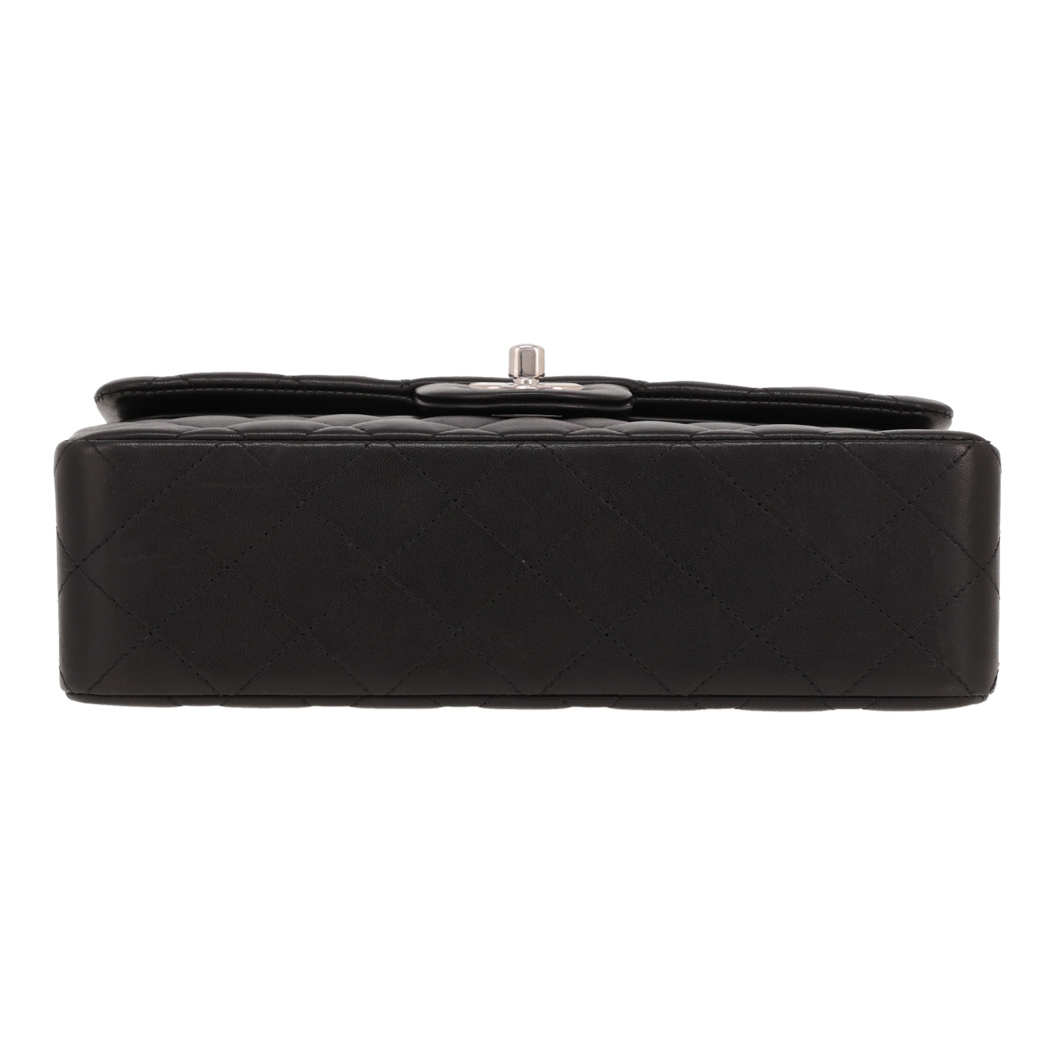 Sac à main Chanel  Timeless Petit en cuir matelassé noir - Detail D1