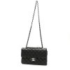 Chanel  Timeless Petit shoulder bag  in black quilted leather - Detail D2 thumbnail