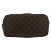 Louis Vuitton  Neverfull shopping bag  in brown monogram canvas  and natural leather - Detail D4 thumbnail