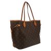 Bolso Cabás Louis Vuitton  Neverfull en lona Monogram marrón y cuero natural - Detail D6 thumbnail
