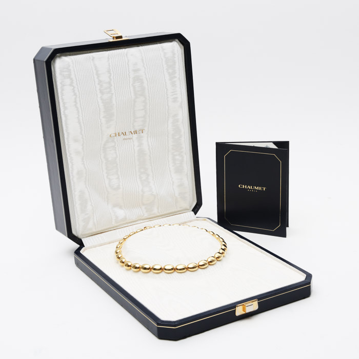 Chaumet Magellan necklace in yellow gold - Detail D2