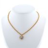 Collar Chopard Happy Diamonds de oro amarillo y diamantes - 360 thumbnail
