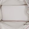 Bolso de mano Hermès  Birkin 25 cm en cuero togo blanco - Detail D2 thumbnail