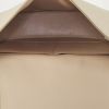 Sac bandoulière Celine  Trotteur en cuir grainé beige - Detail D2 thumbnail