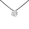 Chanel Camélia Fil small model pendant in white gold and diamonds - 00pp thumbnail
