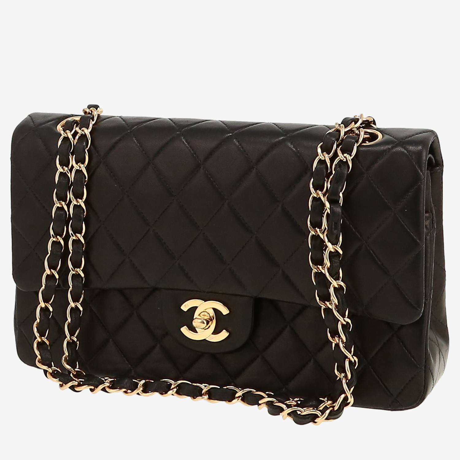 Chanel  Timeless Classic handbag  in black quilted leather