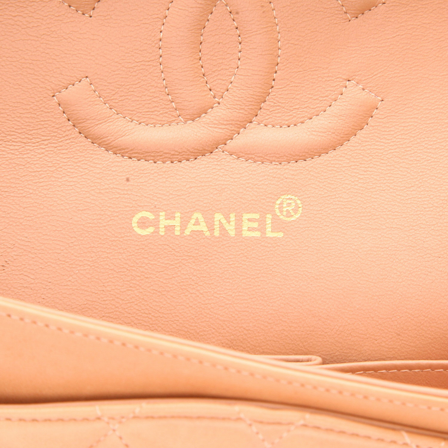 Borsa Chanel  Timeless Classic in pelle trapuntata rosa - Detail D2