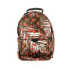 Louis Vuitton Jungle Dots Palm Springs backpack  in brown monogram canvas  and black leather - 360 thumbnail