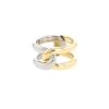 Cartier  ring in yellow gold and white gold - 00pp thumbnail