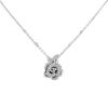 Dior Rose Dior Bagatelle medium model necklace in white gold and diamonds - 00pp thumbnail