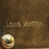 Louis Vuitton  Alzer 60 trunk  in azur damier canvas  and natural leather - Detail D3 thumbnail