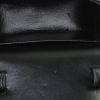 Sac bandoulière Celine  Triomphe mini  en cuir noir - Detail D2 thumbnail