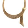 Vintage   1950's necklace in yellow gold - 00pp thumbnail