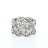 Buccellati Etoilée ring in white gold and diamonds - 360 thumbnail