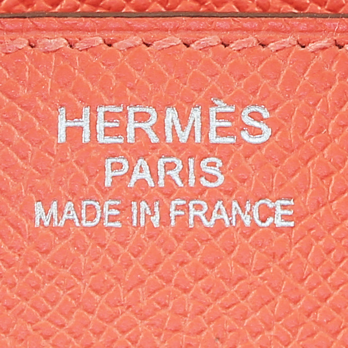 Sac à main Hermès  Birkin 35 cm en cuir epsom rose Jaipur - Detail D3