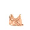 Louis Vuitton  Bagatelle shoulder bag  in pink Trianon and cream color empreinte monogram leather - 00pp thumbnail