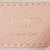 Louis Vuitton  Bagatelle shoulder bag  in pink Trianon and cream color empreinte monogram leather - Detail D4 thumbnail